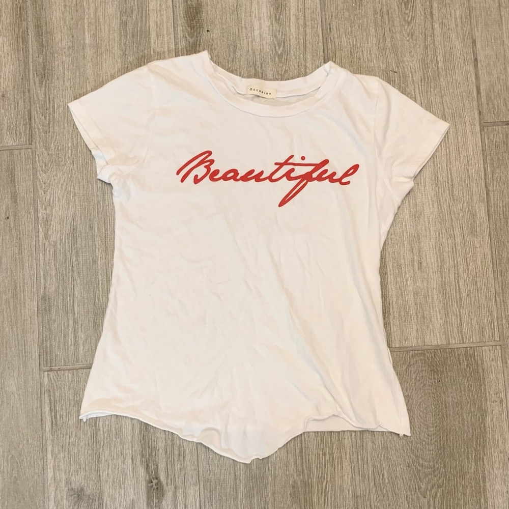 Occasion Beautiful white top
